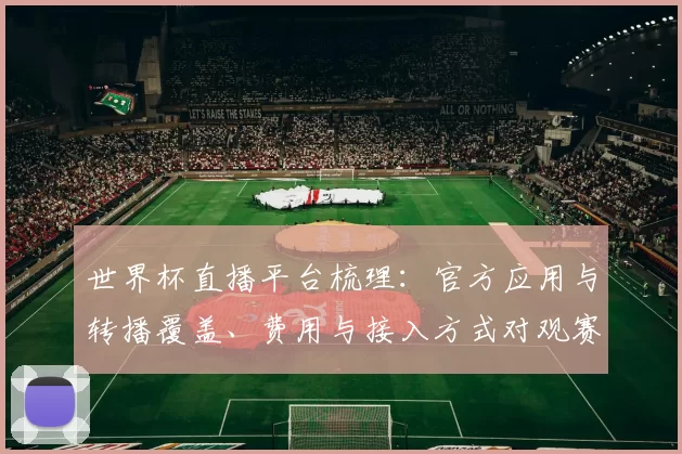 世界杯直播平台梳理：官方应用与转播覆盖、费用与接入方式对观赛选择影响