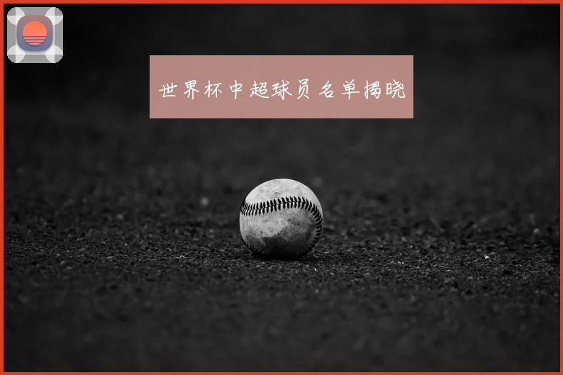 世界杯中超球员名单揭晓